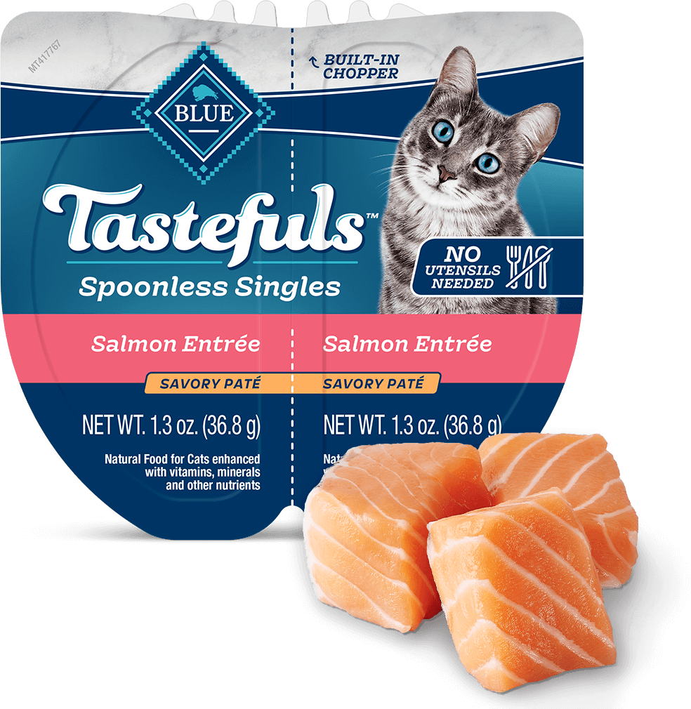 BLUE Buffalo Tastefuls Spoonless Singles Salmon Paté - Adult Cat